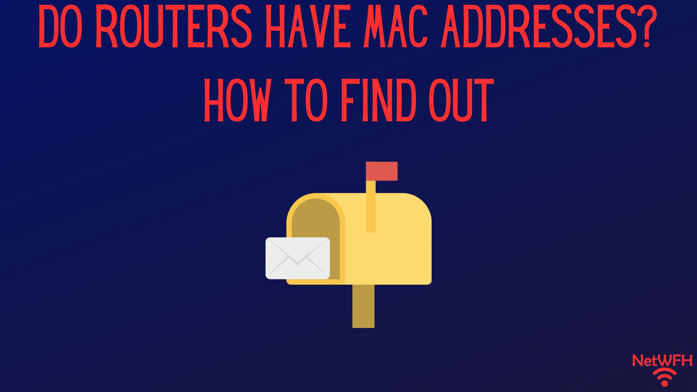 Do Routers Have MAC Addresses? How to Find Out