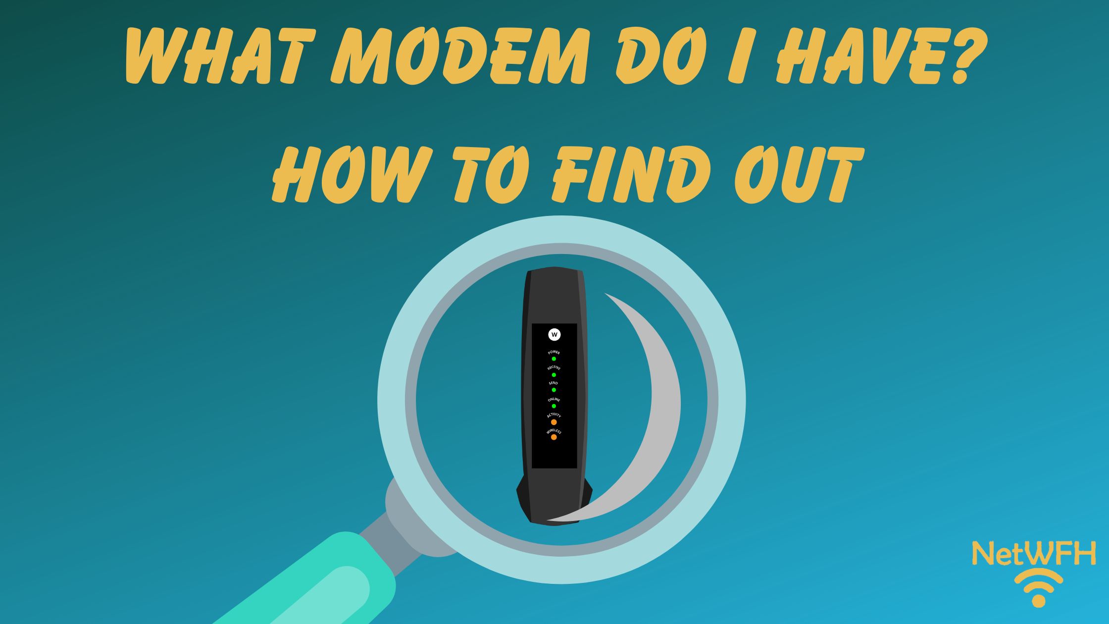 What Modem Do I Have? How to Find Out