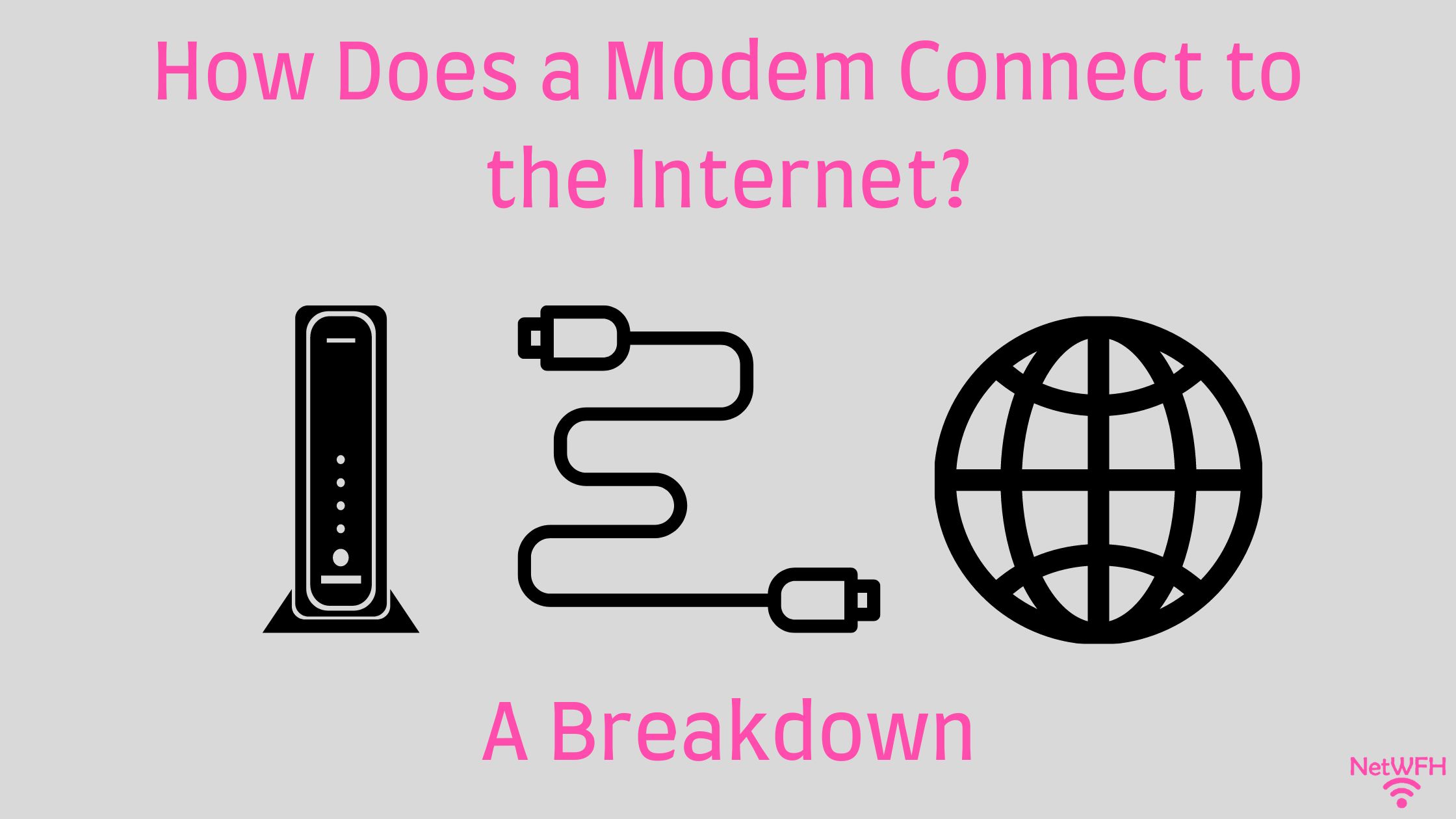 How Does a Modem Connect to the Internet? A Breakdown